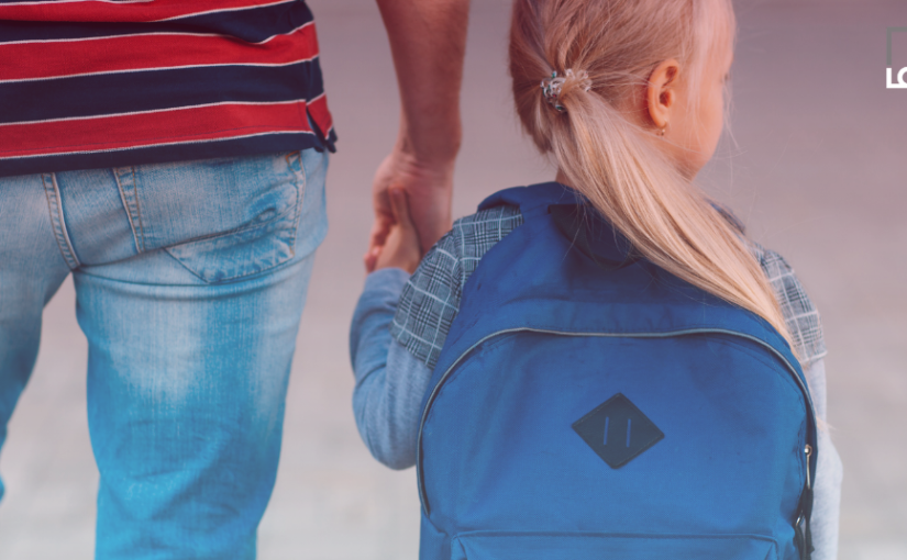 child and dad